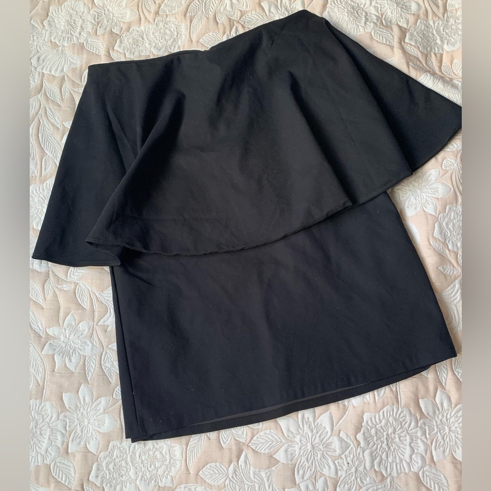 Black Strapless Dress